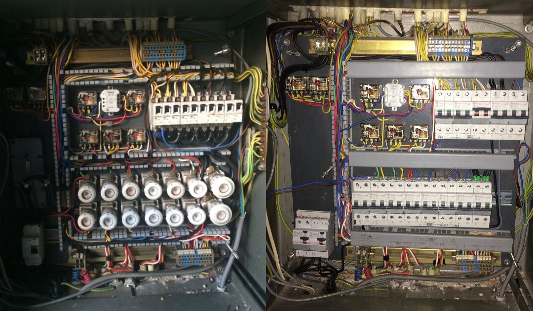 Oude elektriciteitskast vernieuwen