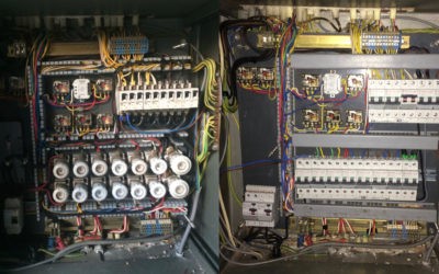 Oude elektriciteitskast vernieuwen