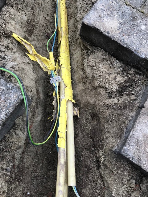 Probleem elektriciteit garages